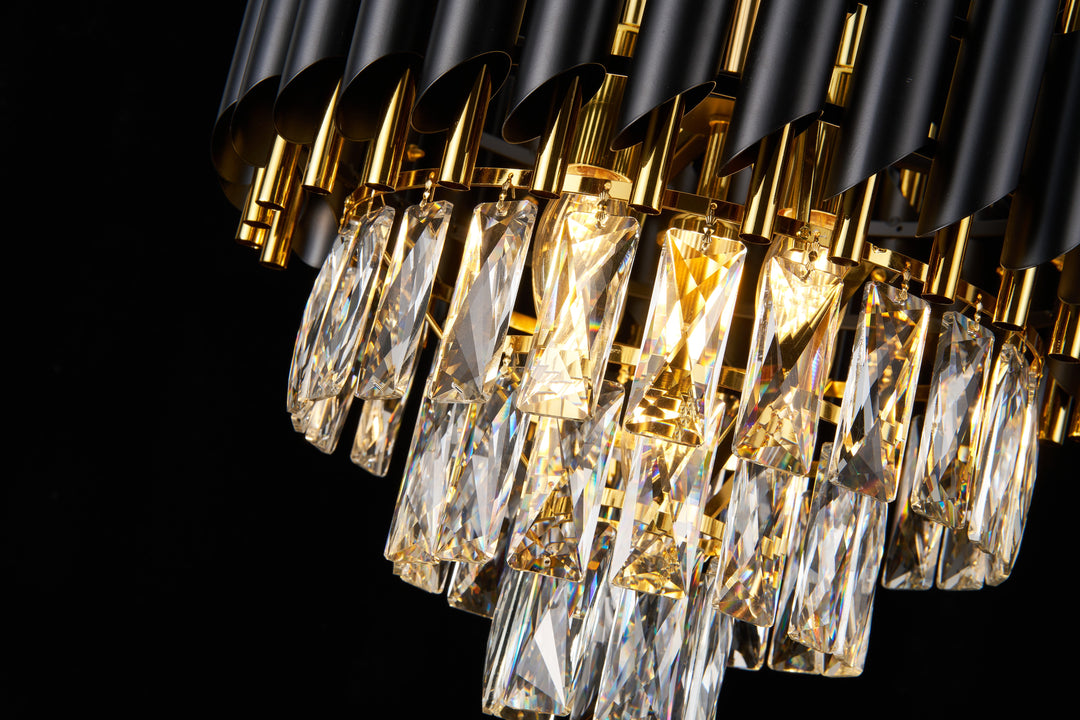 Moura Black & Gold Flush