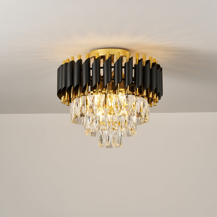 Moura Black & Gold Flush