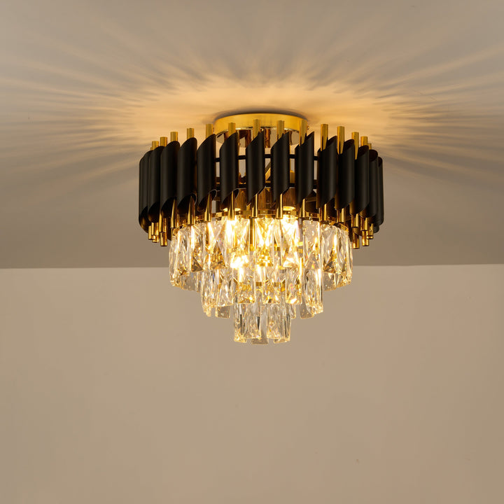 Moura Black & Gold Flush