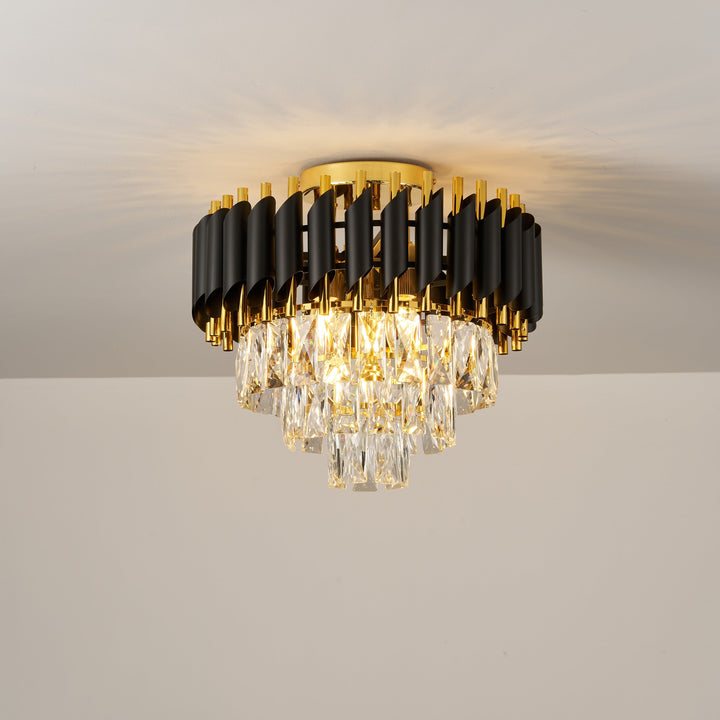 Moura Black & Gold Flush
