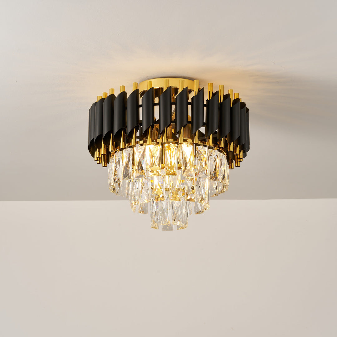 Moura Black & Gold Flush