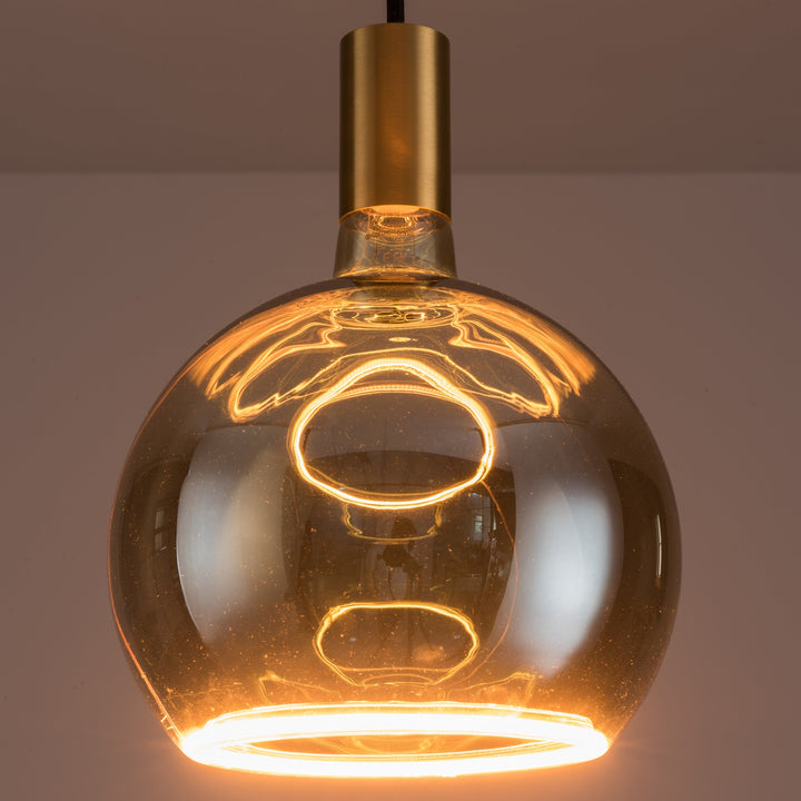 Roma Single Pendant – Aura Ring LED Bulb