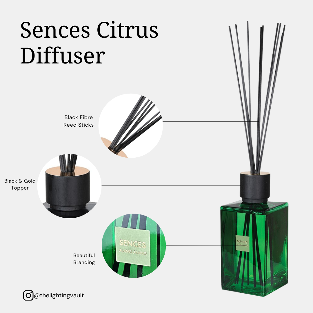 Sences Green Citrus Alang Alang Reed Diffuser