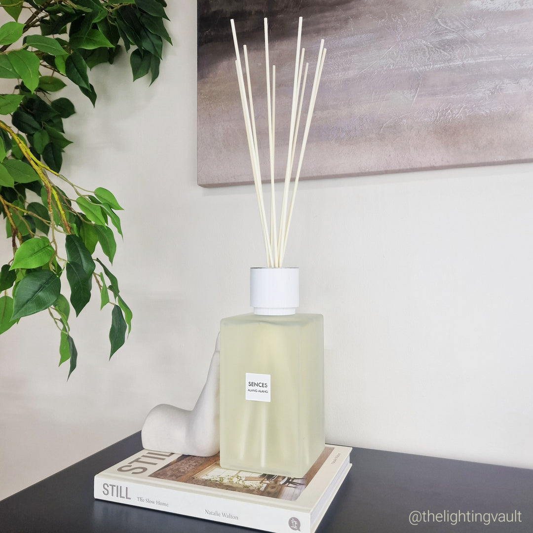 Sences white alang extra large reed diffuser