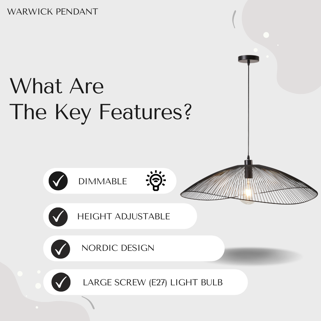 Warwick Pendant - 2 Sizes