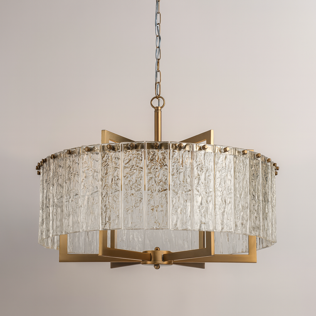 Ariana bronze chandelier luxury lighting off