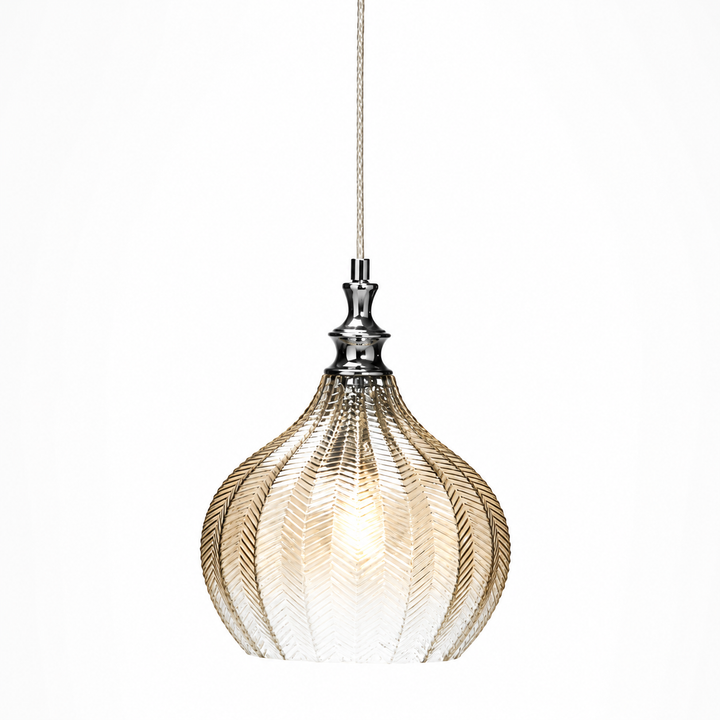 Bedford cognac glass pendant light