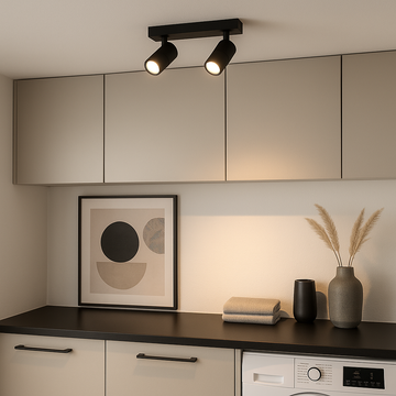 Bourke Twin 2-Light Spotlight