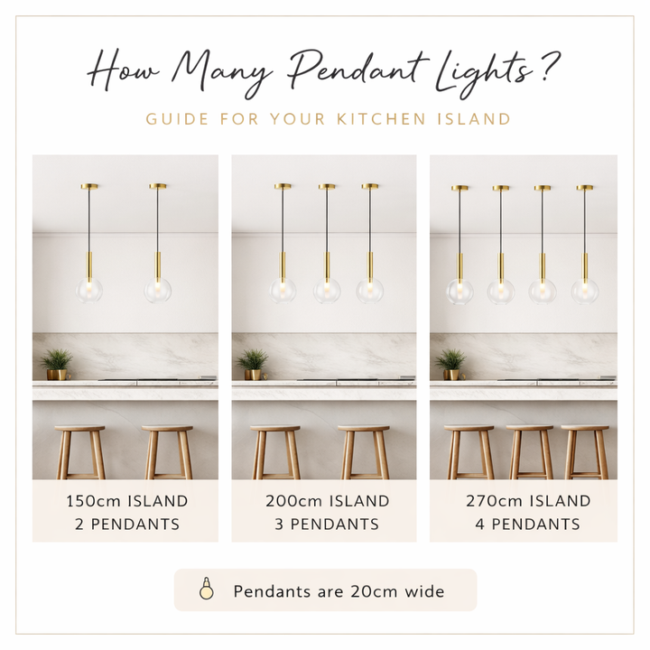 brussels pendant spacing guide kitchen island lighting