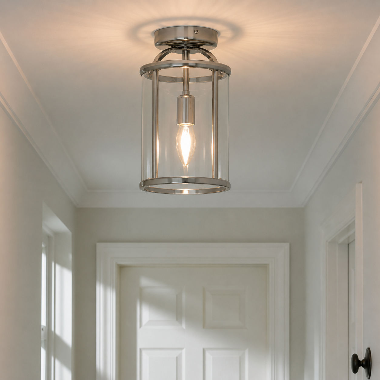 cambridge-satin-silver-semi-flush-lantern-hallway-lifestyle.png