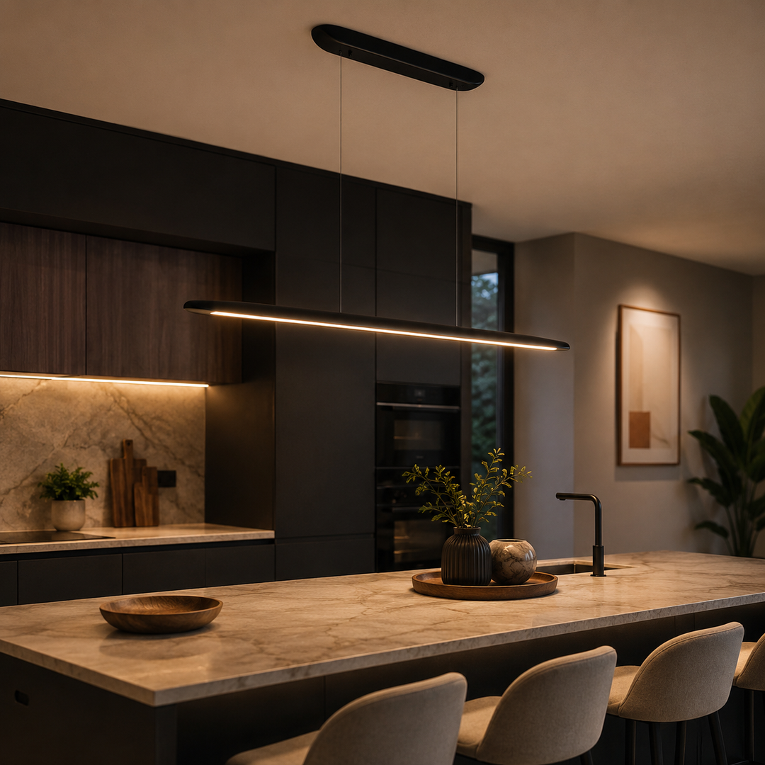 ceduna-black-led-kitchen-island-pendant-lifestyle-square