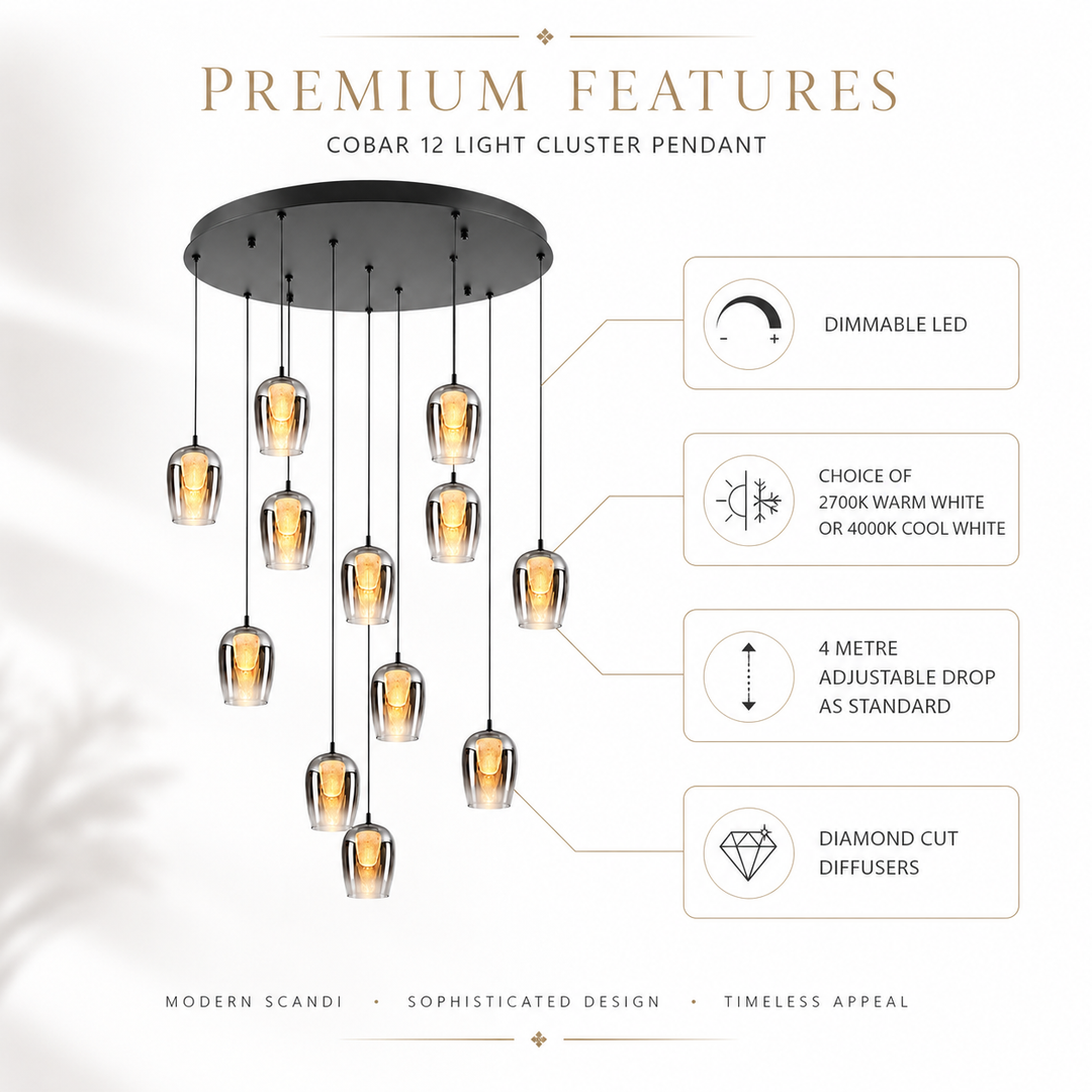 Cobar 12 light premium features infographic