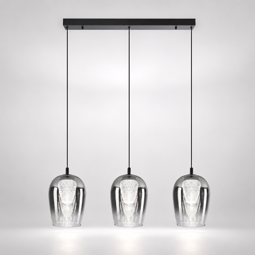 Cobar 3 light 4000K kitchen island pendant bar