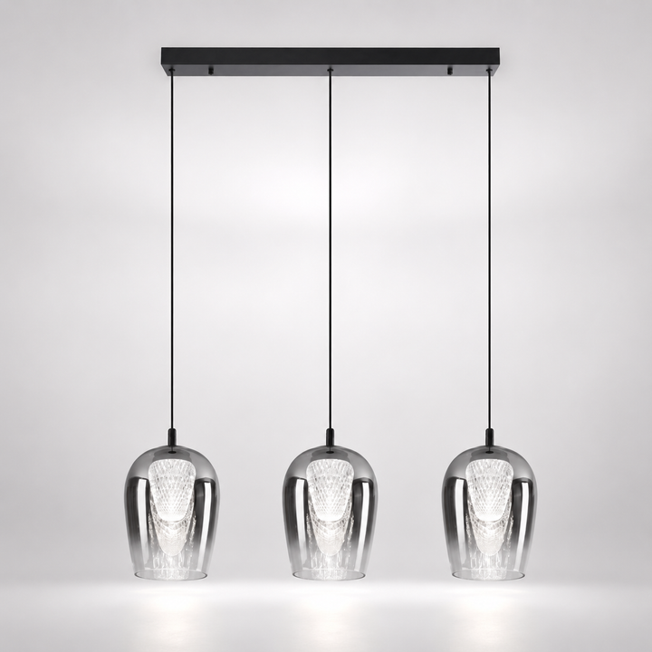 Cobar 3 light 4000K kitchen island pendant bar