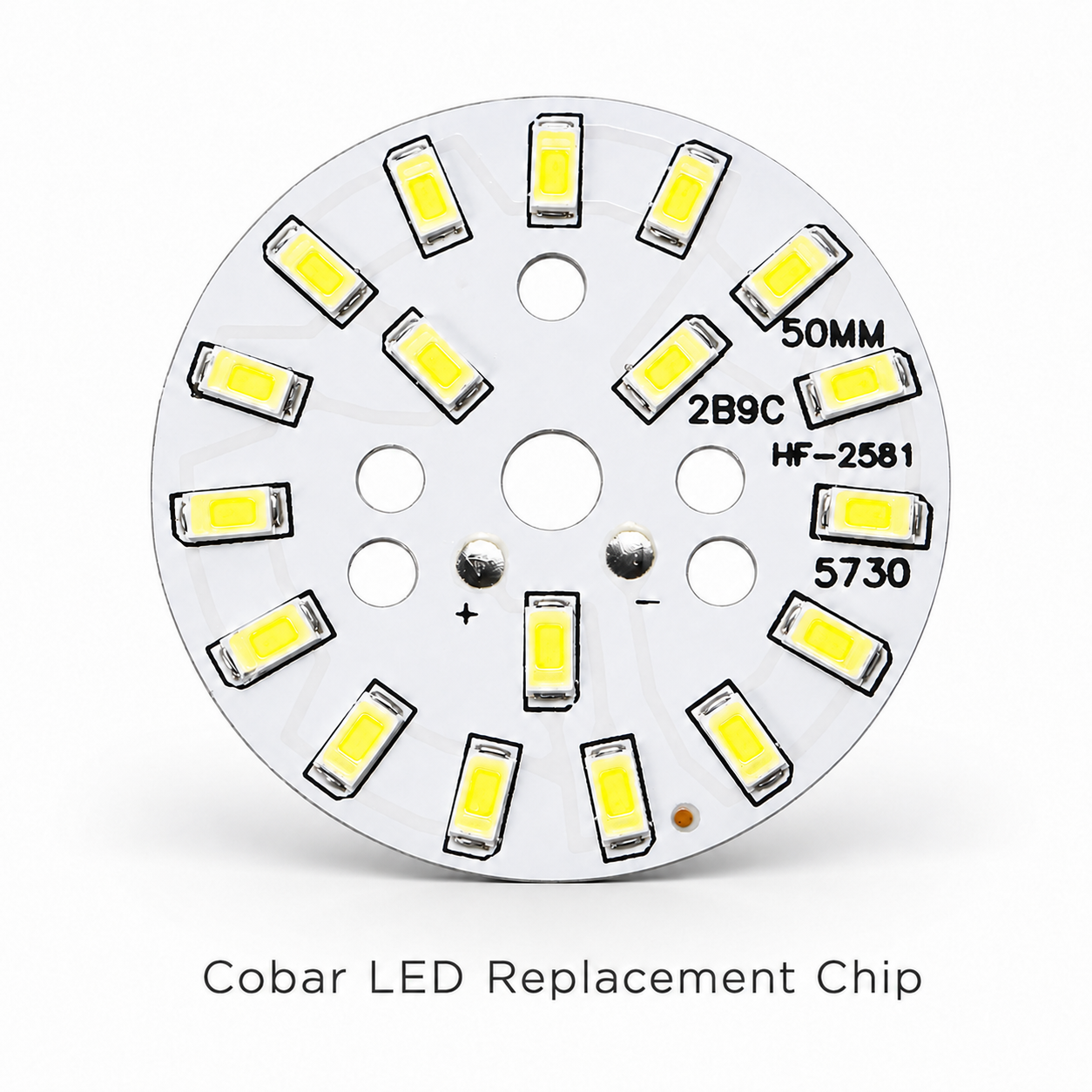 Cobar 7W LED replacement chip available in 2700K warm white or 4000K cool white