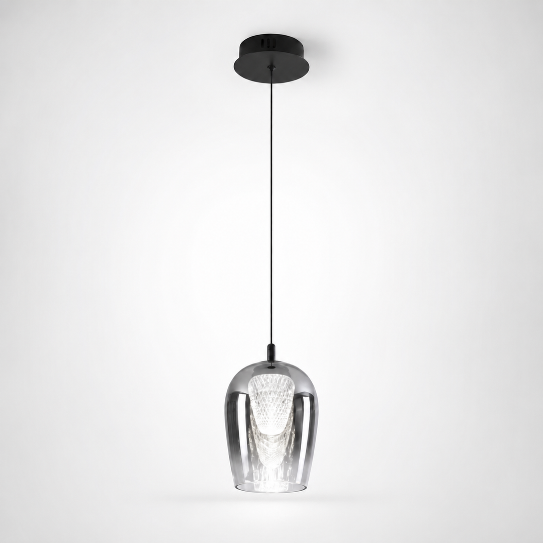 Cobar smoked glass 4000K pendant