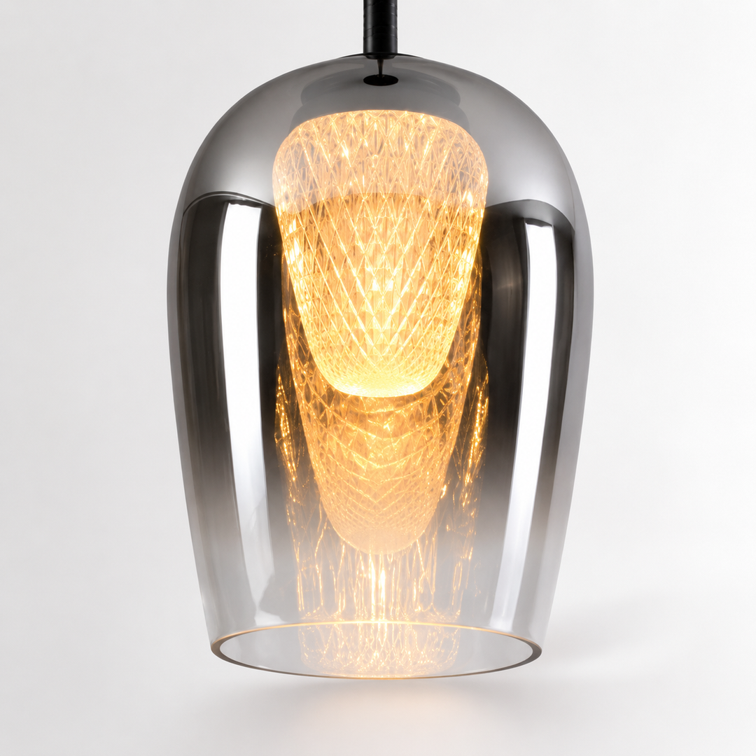 Cobar smoked glass warm white detail