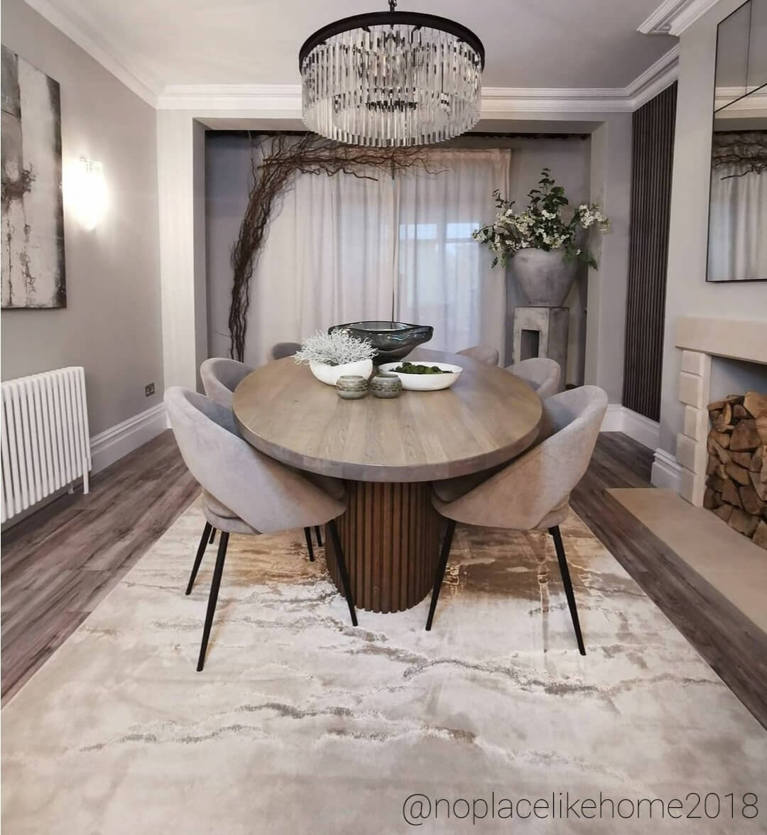 Seville large black finish crystal chandelier