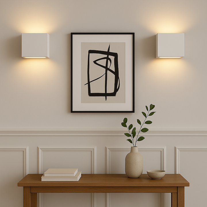 Barham Ceramic Paintable Wall Light