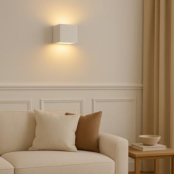 Barham Ceramic Paintable Wall Light