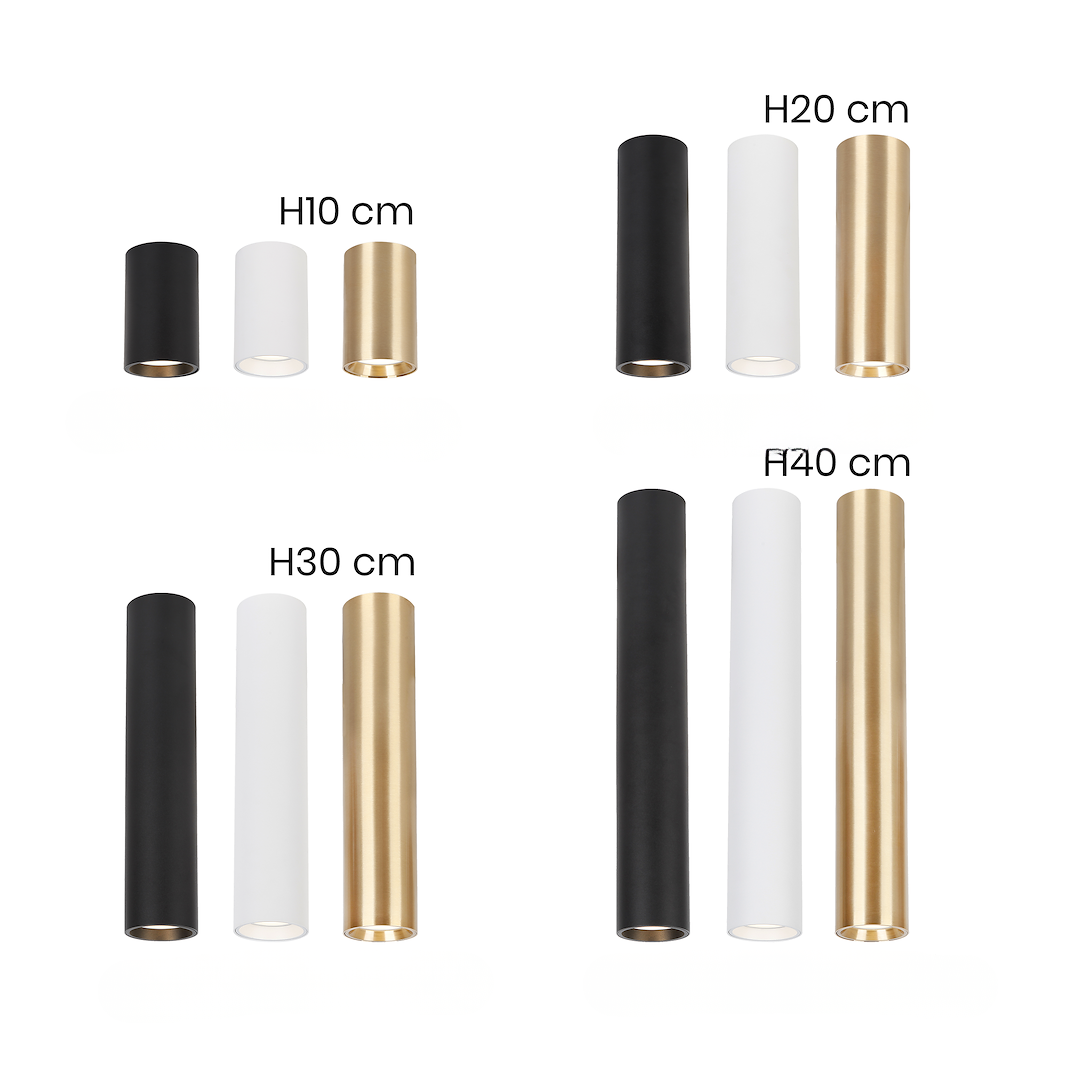 Europa Lighting Geneva Small Flush - 3 COLOURS