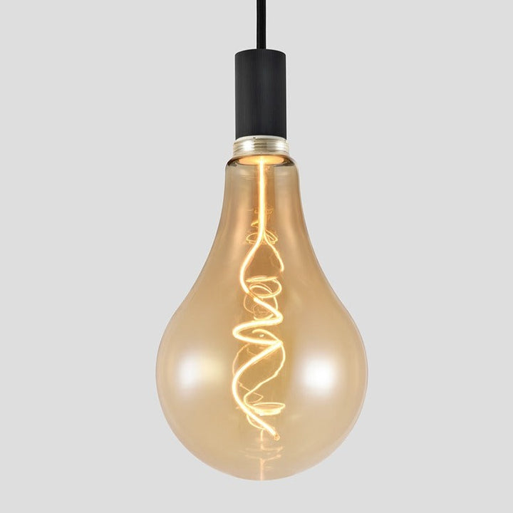 Extra Large Pear Shaped Amber LED Light Bulb 