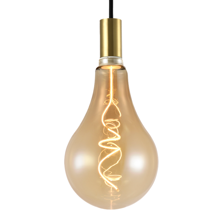 5W XL Pear Shaped Amber Light Bulb
