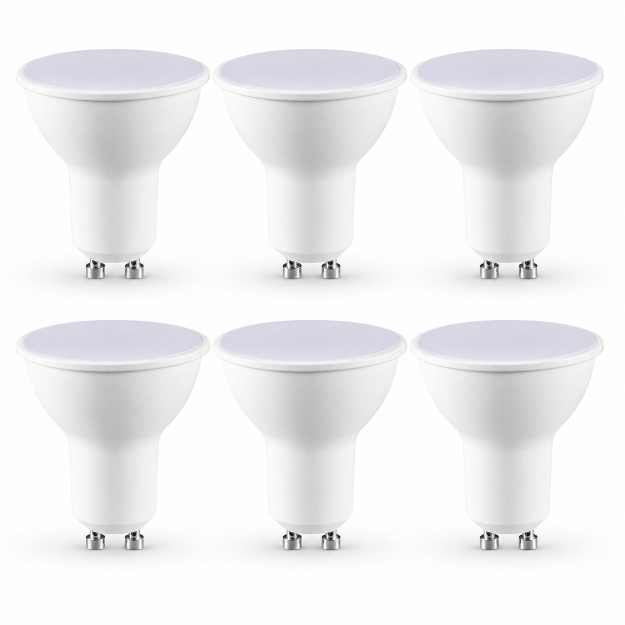 GU10 light bulbs pack of 6