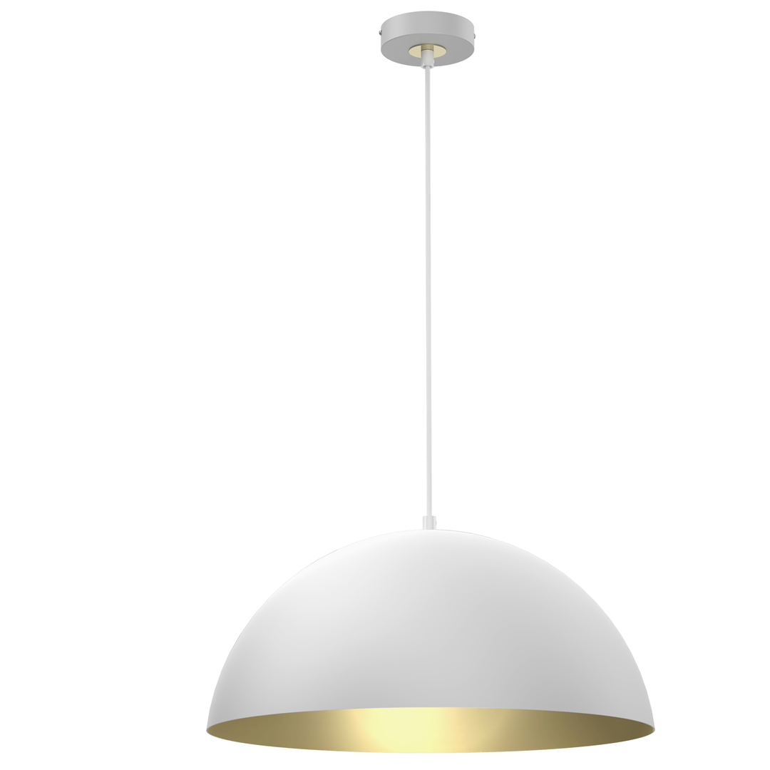 Helsinki Pendant Light with Gold Interior