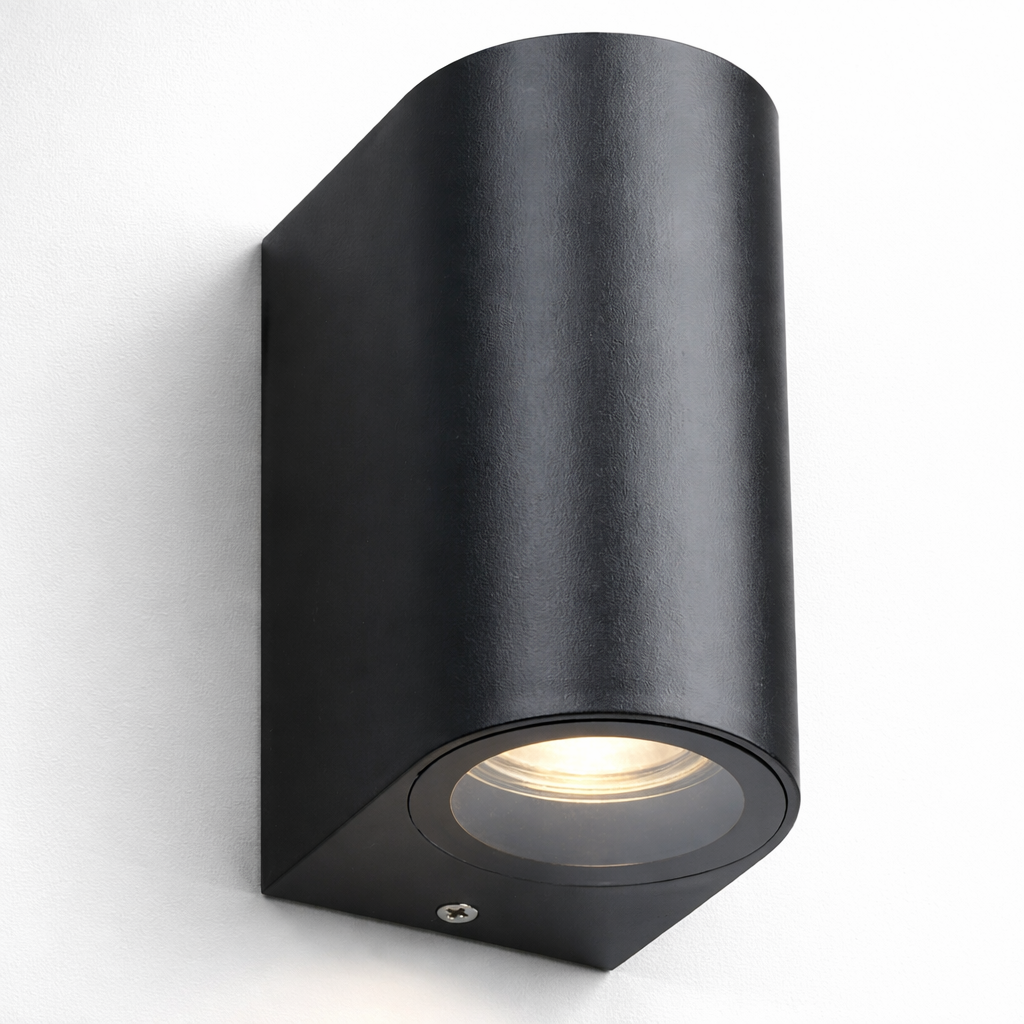 Hereford black coastal outdoor wall light modern exterior lighting
