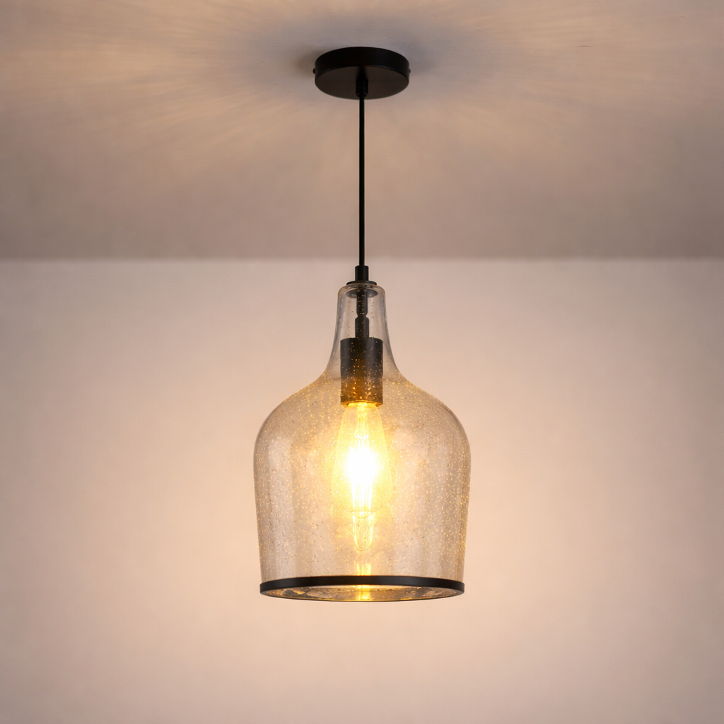 Horsham Single Glass Pendant - 2 COLOURS