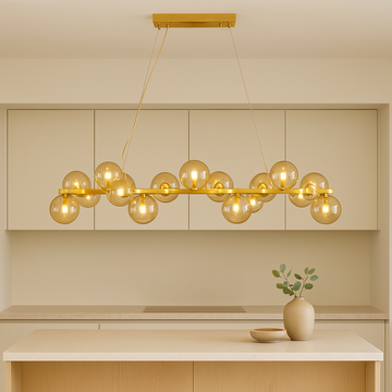 Melbourne Pendant Bar Gold - 3 OPTIONS