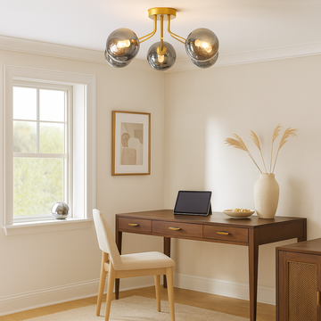 Melbourne 5lt Semi Flush Gold - 3 OPTIONS