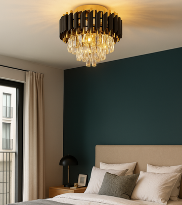 Moura Black & Gold Flush