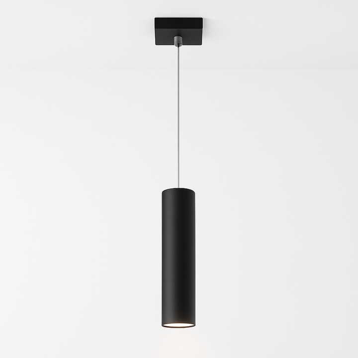Pictou pendant light in black hero image