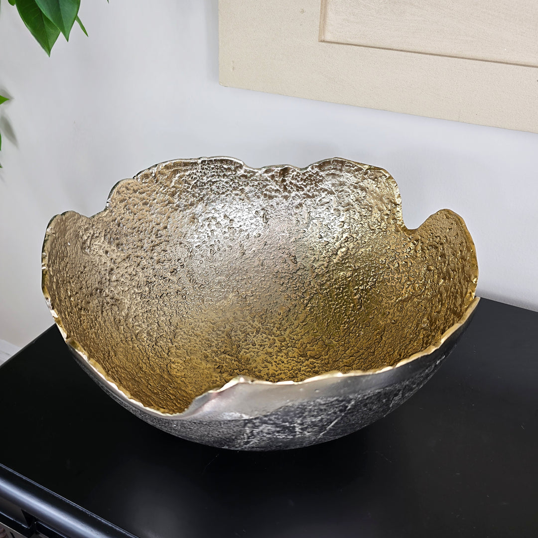 Large Gold Decorative Bowl
