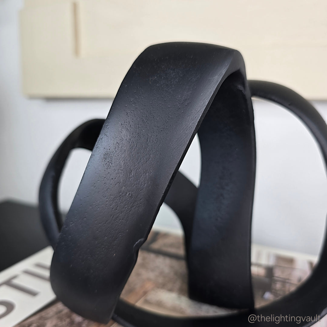 Black Knot Sculpture