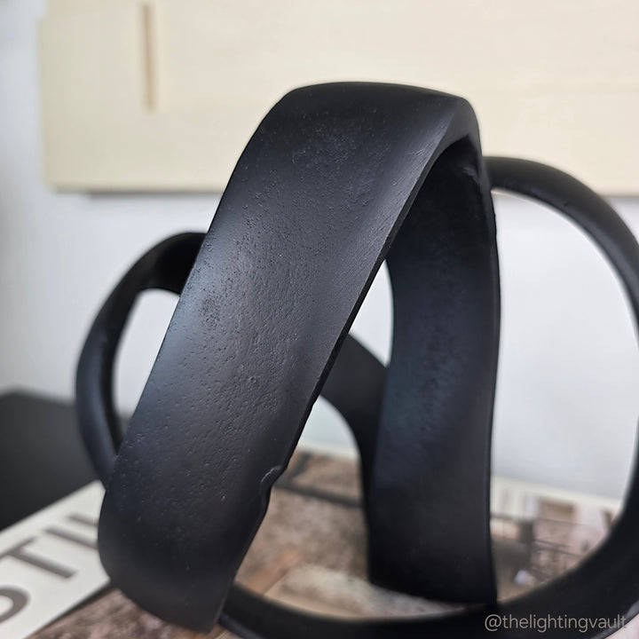 Black Knot Sculpture