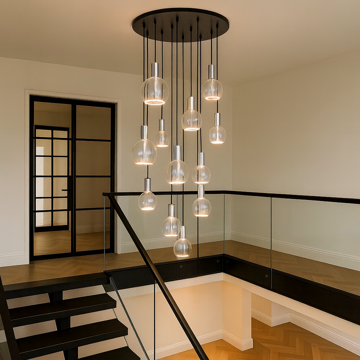 Roma 12lt Spiral Pendant - 2 COLOURS