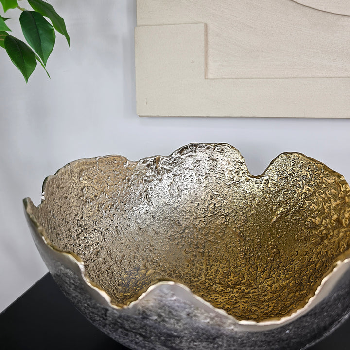 Large Gold Decorative Bowl