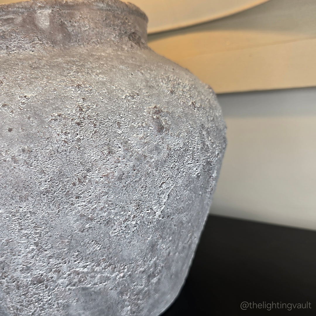 Dawson Grey Stone Table Lamp
