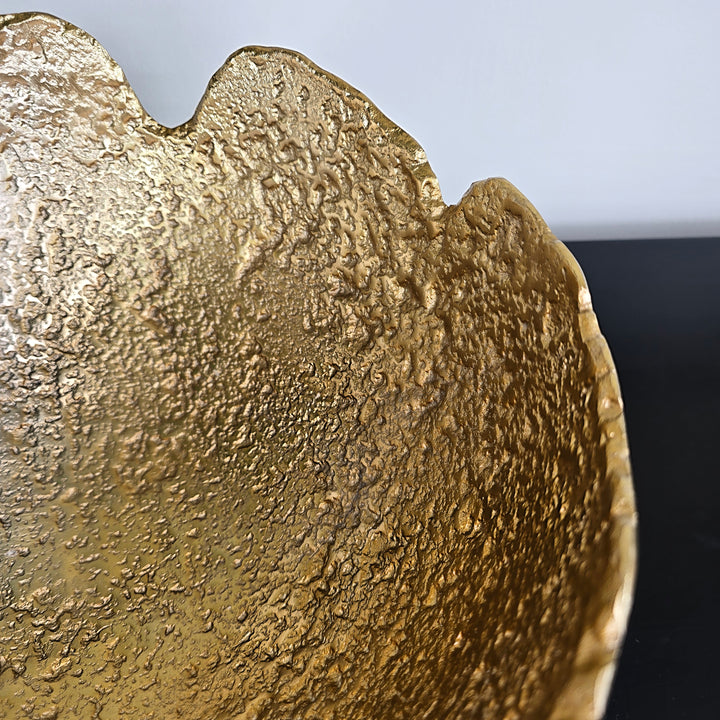 Large Gold Decorative Bowl