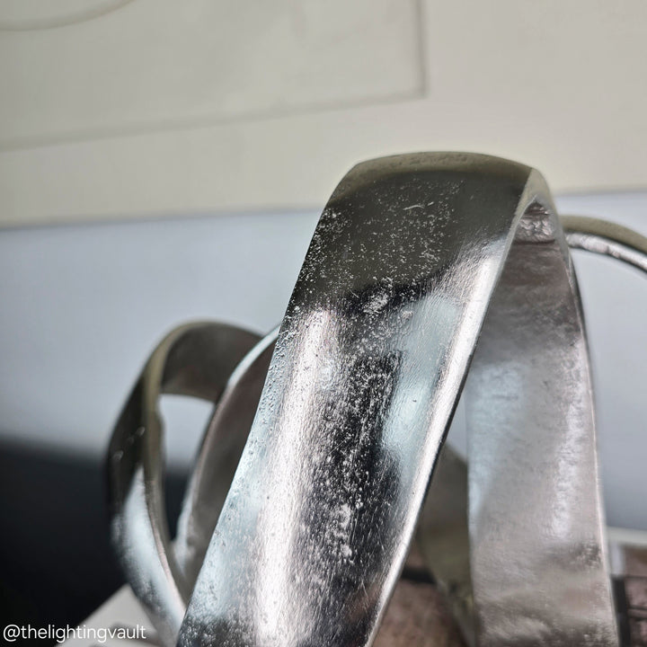 Silver Knot Sculpture