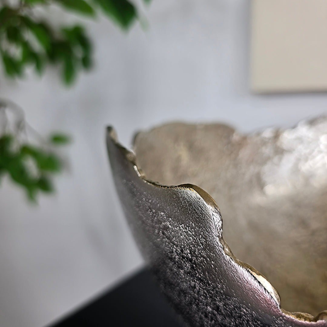Large Gold Decorative Bowl