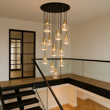 Roma 12lt Spiral Pendant - 2 COLOURS