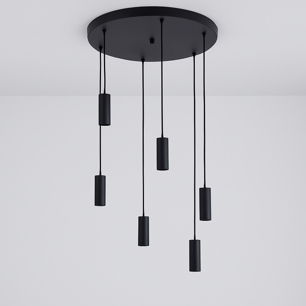 Roma 6lt Spiral Pendant - 2 COLOURS