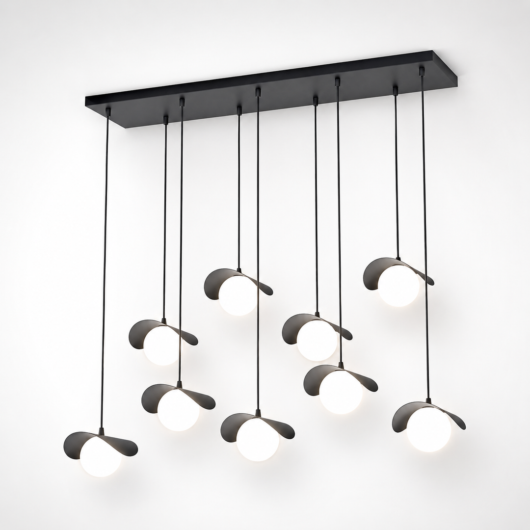 Roma 9 light kitchen island chandelier
