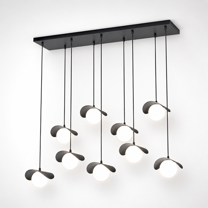 Roma 9 light kitchen island chandelier