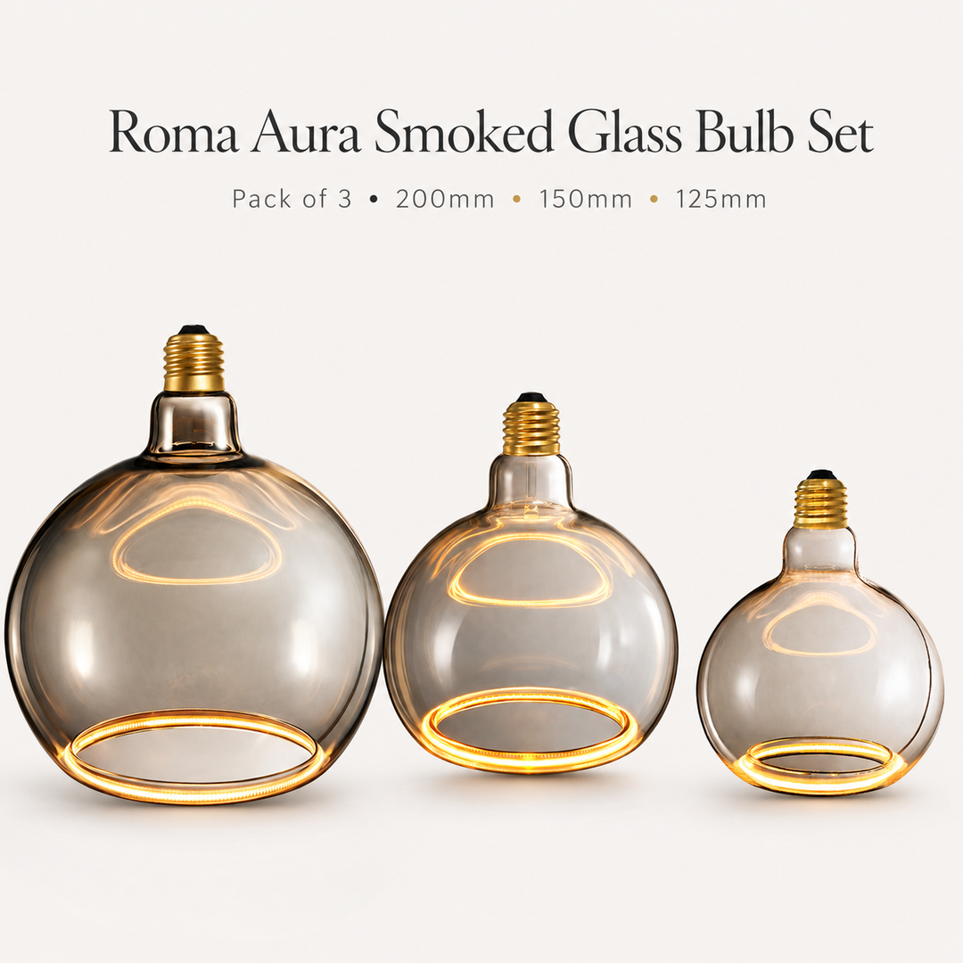 Smoked Roma Aura bulb set