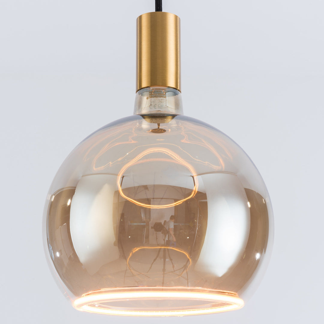 Roma Single Pendant – Aura Ring LED Bulb